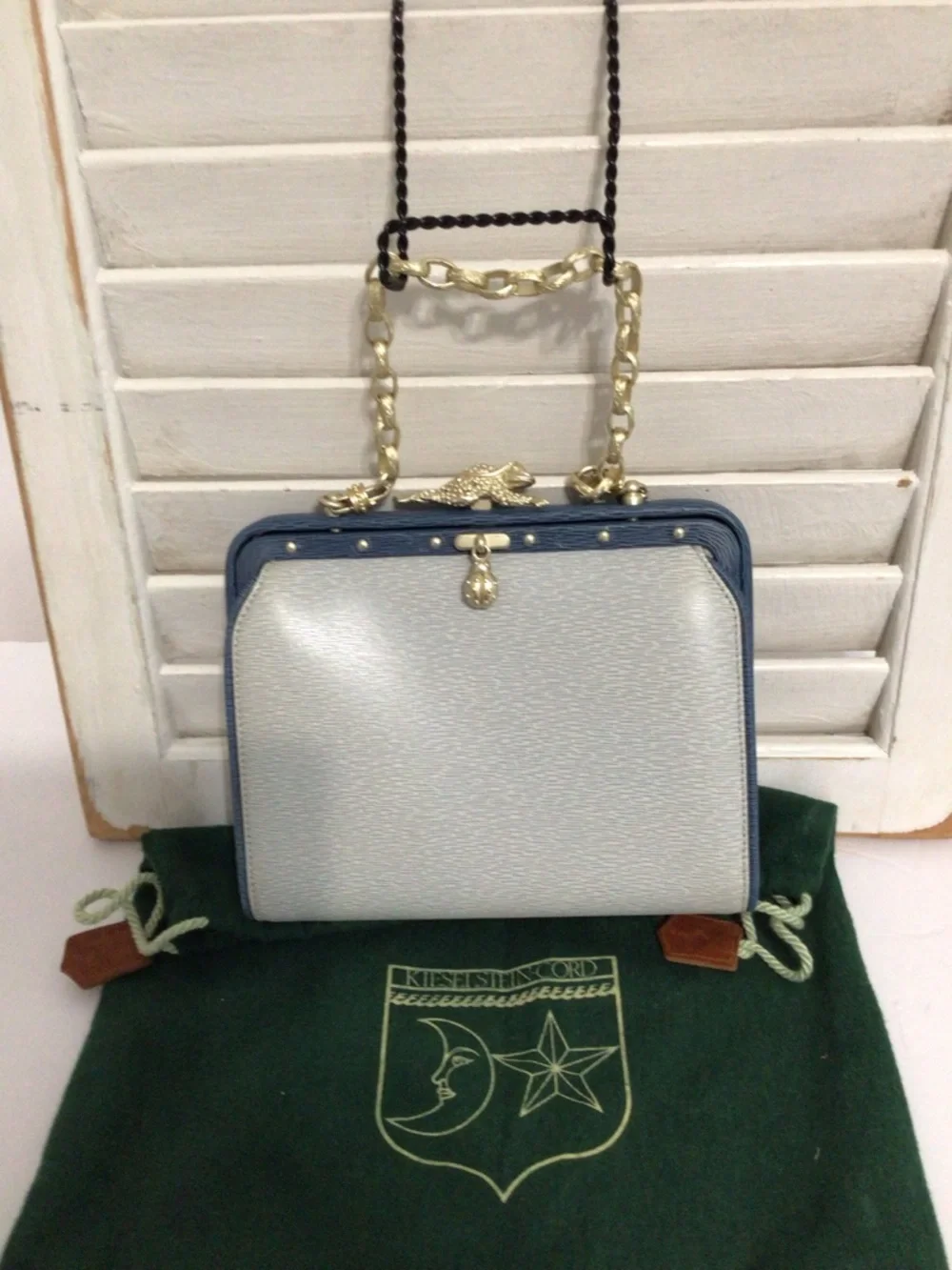 Barry Kieselstein-Cord Handbag Vintage Frog Clasp